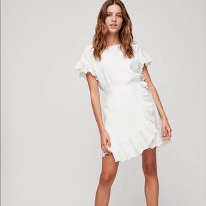 Wilfred La Boheme Ninette Wrap Linen Dress